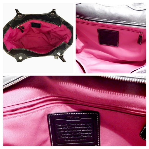 💥EUC💥♦️RARE♦️AUTHENTIC COACH F14045 BLEECKER PATCHWORK - Picture 10 of 14